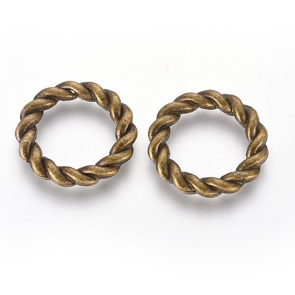 PandaHall Tibetan Style Linking Rings, Circle Frames, Cadmium Free & Nickel Free & Lead Free, Antique Bronze, 19x2mm Alloy Ring
PandaHall Tibetan Style Linking Rings, Circle Frames, Cadmium Free & Nickel Free & Lead Free, Antique Bronze, 19x2mm Alloy Ring