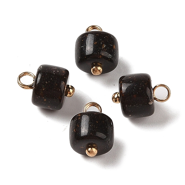 PandaHall Acrylic Pendants, with Brass Loops, Column, Black, 12.5x8.5mm, Hole: 2.5mm Brass+Acrylic Column Black
PandaHall Acrylic Pendants, with Brass Loops, Column, Black, 12.5x8.5mm, Hole: 2.5mm Brass+Acrylic Column Black