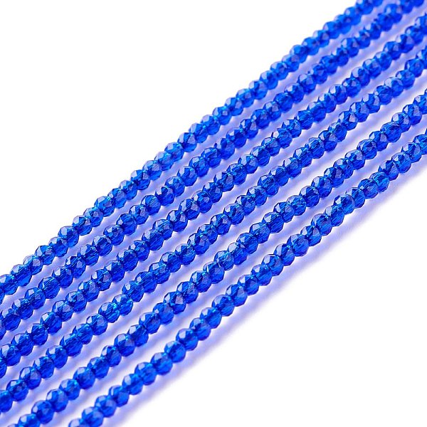 PandaHall Transparent Glass Beads Strands, Faceted, Round, Blue, 2mm, Hole: 0.6mm, about 182~201pcs/strand, 14.57~15.24 inch((37~38.7cm)...
PandaHall Transparent Glass Beads Strands, Faceted, Round, Blue, 2mm, Hole: 0.6mm, about 182~201pcs/strand, 14.57~15.24 inch((37~38.7cm)...