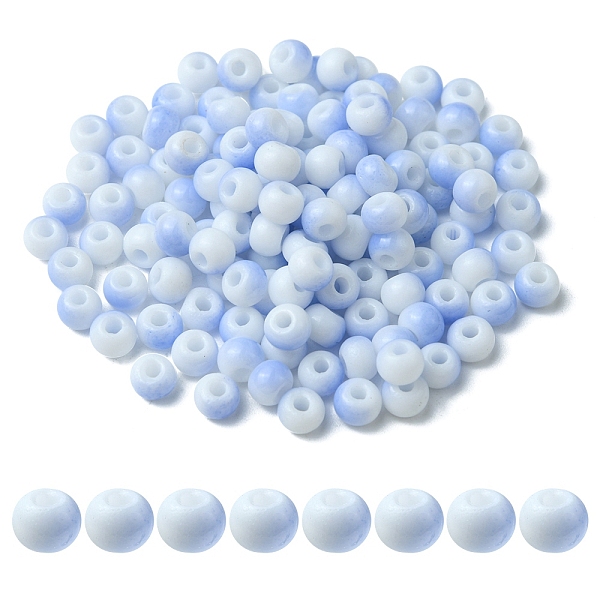 PandaHall 6/0 Opaque Glass Seed Beads, Round Hole, Rondelle, Light Steel Blue, 4~4.5x3~4mm, Hole: 0.8~1.5mm, 10g/box Glass Rondelle
PandaHall 6/0 Opaque Glass Seed Beads, Round Hole, Rondelle, Light Steel Blue, 4~4.5x3~4mm, Hole: 0.8~1.5mm, 10g/box Glass Rondelle