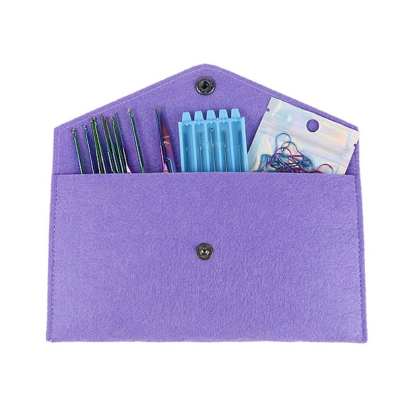 PandaHall DIY Knitting Tool Sets, including Stainless Steel Crochet Hooks, Safety Pins, Needles, Scissors, Storage Bag, Rainbow Color...
PandaHall DIY Knitting Tool Sets, including Stainless Steel Crochet Hooks, Safety Pins, Needles, Scissors, Storage Bag, Rainbow Color...