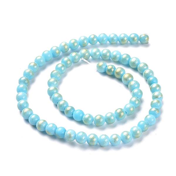 PandaHall Natural Mashan Jade Beads Strands, with Gold Powder, Dyed, Round, Turquoise, 8mm, Hole: 1mm, about 48pcs/strand, 16 inch Mashan..., Green
PandaHall Natural Mashan Jade Beads Strands, with Gold Powder, Dyed, Round, Turquoise, 8mm, Hole: 1mm, about 48pcs/strand, 16 inch Mashan..., Green