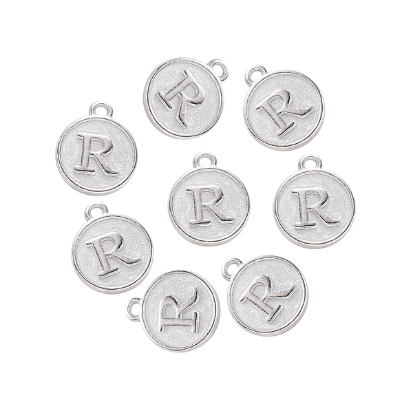 PandaHall Alloy Pendant Cabochon Settings, For Enamel, Cadmium Free & Lead Free, Flat Round with Letter, Platinum, Letter.R, 14x12x2mm, Hole...
PandaHall Alloy Pendant Cabochon Settings, For Enamel, Cadmium Free & Lead Free, Flat Round with Letter, Platinum, Letter.R, 14x12x2mm, Hole...