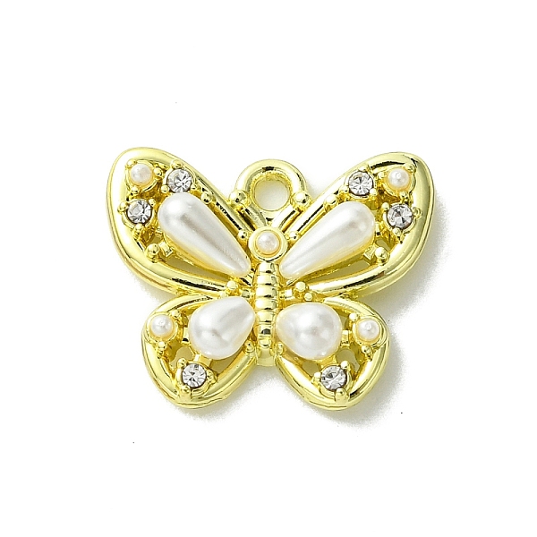 PandaHall Alloy and Rhinestone Pendant, with Resin, Butterfly, Golden, 14.5x18x4.5mm, Hole: 1.8mm Alloy+Rhinestone Butterfly Clear
PandaHall Alloy and Rhinestone Pendant, with Resin, Butterfly, Golden, 14.5x18x4.5mm, Hole: 1.8mm Alloy+Rhinestone Butterfly Clear