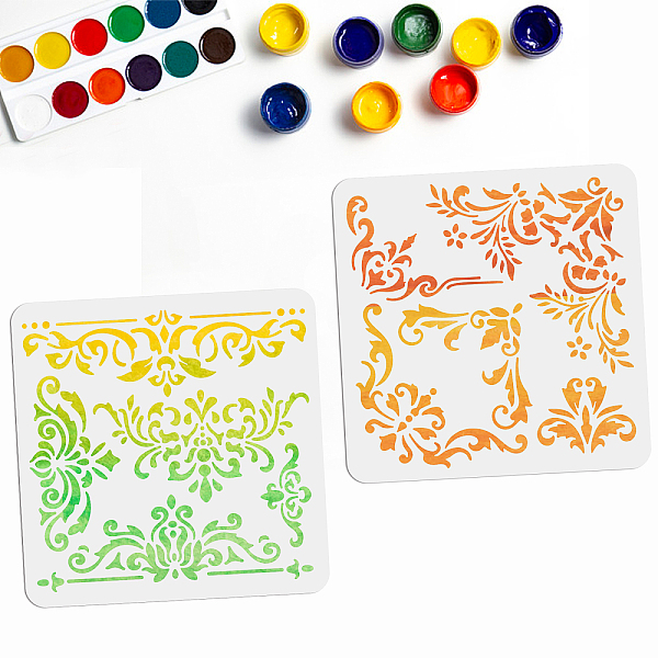 PandaHall MAYJOYDIY Floral Border Stencils Vintage Flower Border Stencils 10 Types 11.8"11.8" Washable Floral Edge Templates DIY Decorative...
PandaHall MAYJOYDIY Floral Border Stencils Vintage Flower Border Stencils 10 Types 11.8"11.8" Washable Floral Edge Templates DIY Decorative...