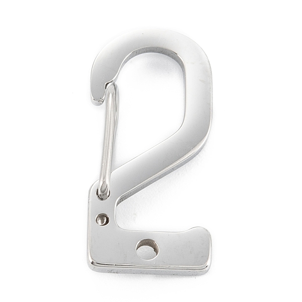PandaHall 304 Stainless Steel Keychain Clasp Findings, Stainless Steel Color, Num.2, 23x11x5mm 304 Stainless Steel Number
PandaHall 304 Stainless Steel Keychain Clasp Findings, Stainless Steel Color, Num.2, 23x11x5mm 304 Stainless Steel Number