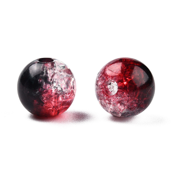 PandaHall Transparent Crackle Acrylic Beads, Round, Dark Red, 8x7.5mm, Hole: 1.8mm, about 1700pc/500g Acrylic Round
PandaHall Transparent Crackle Acrylic Beads, Round, Dark Red, 8x7.5mm, Hole: 1.8mm, about 1700pc/500g Acrylic Round