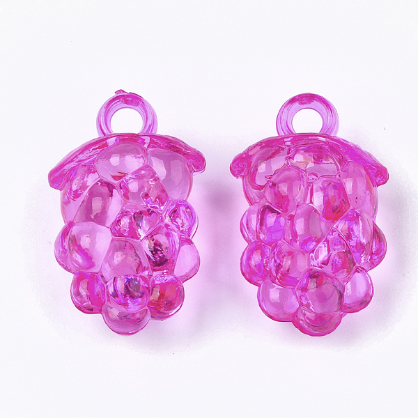 PandaHall Transparent Acrylic Pendants, Grape, Mixed Color, 31x19x13mm, Hole: 3mm, about 165pcs/500g Acrylic Fruit Multicolor
PandaHall Transparent Acrylic Pendants, Grape, Mixed Color, 31x19x13mm, Hole: 3mm, about 165pcs/500g Acrylic Fruit Multicolor