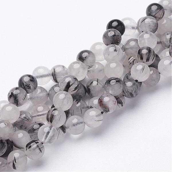 PandaHall Natural Black Rutilated Quartz Beads Strands, Round, 6mm, Hole: 1mm, 31pcs/strand, 8 inch Rutilated Quartz Round
PandaHall Natural Black Rutilated Quartz Beads Strands, Round, 6mm, Hole: 1mm, 31pcs/strand, 8 inch Rutilated Quartz Round