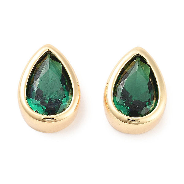 PandaHall Brass Cubic Zirconia Beads, Teardrop, Real 18K Gold Plated, Green, 11x8x4mm, Hole: 2.5x1.2mm Brass+Cubic Zirconia Teardrop Green
PandaHall Brass Cubic Zirconia Beads, Teardrop, Real 18K Gold Plated, Green, 11x8x4mm, Hole: 2.5x1.2mm Brass+Cubic Zirconia Teardrop Green