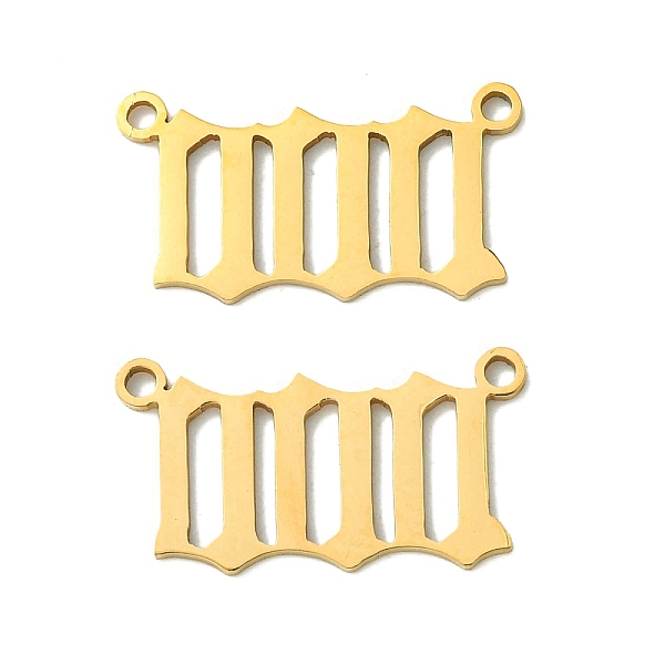 PandaHall 201 Stainless Steel Pendants, Laser Cut, Number 0 Charm, Real 18K Gold Plated, 12x22x1mm, Hole: 1.5mm 201 Stainless Steel Number
PandaHall 201 Stainless Steel Pendants, Laser Cut, Number 0 Charm, Real 18K Gold Plated, 12x22x1mm, Hole: 1.5mm 201 Stainless Steel Number