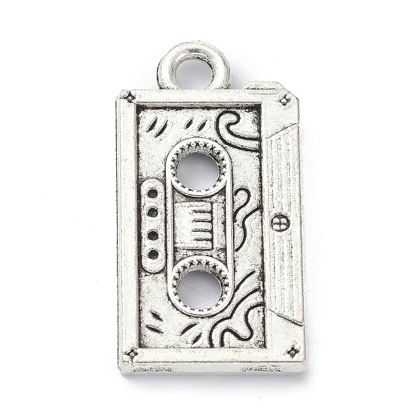 PandaHall Tibetan Style Alloy Cassette Tape Pendants, Antique Silver, 23x12x2mm, Hole: 2.3mm Alloy Rectangle
PandaHall Tibetan Style Alloy Cassette Tape Pendants, Antique Silver, 23x12x2mm, Hole: 2.3mm Alloy Rectangle
