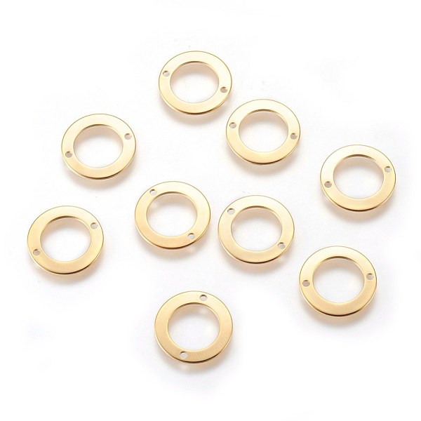 PandaHall 304 Stainless Steel Links connectors, Ring, Golden, 16x0.5mm, Hole: 1.4mm 304 Stainless Steel Ring
PandaHall 304 Stainless Steel Links connectors, Ring, Golden, 16x0.5mm, Hole: 1.4mm 304 Stainless Steel Ring