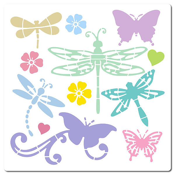 PandaHall GORGECRAFT 11.8 Inch Dragonfly Stencil Reusable Painting Plastic Drawing Templates DIY Decorative Butterfly Flower Heart Pattern...
PandaHall GORGECRAFT 11.8 Inch Dragonfly Stencil Reusable Painting Plastic Drawing Templates DIY Decorative Butterfly Flower Heart Pattern...
