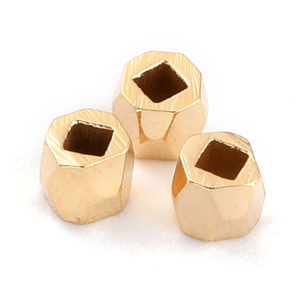 PandaHall Brass Spacer Beads, Long-Lasting Plated, Faceted Column, Real 24K Gold Plated, 2x2mm, Hole: 1mm Brass Column
PandaHall Brass Spacer Beads, Long-Lasting Plated, Faceted Column, Real 24K Gold Plated, 2x2mm, Hole: 1mm Brass Column