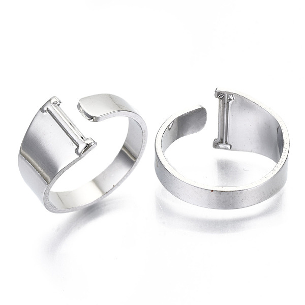 PandaHall Alloy Cuff Finger Rings, Cadmium Free & Nickel Free & Lead Free, Alphabet, Platinum, Letter.I, US Size 8(18.1mm) Alloy Letter I
PandaHall Alloy Cuff Finger Rings, Cadmium Free & Nickel Free & Lead Free, Alphabet, Platinum, Letter.I, US Size 8(18.1mm) Alloy Letter I