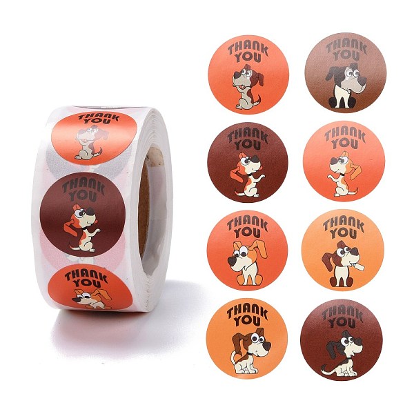 PandaHall Flat Round Paper Thank You Stickers, Cartoon Animal Pattern with Word Thank you, Self-Adhesive Gift Tag Labels Youstickers, Dog...
PandaHall Flat Round Paper Thank You Stickers, Cartoon Animal Pattern with Word Thank you, Self-Adhesive Gift Tag Labels Youstickers, Dog...