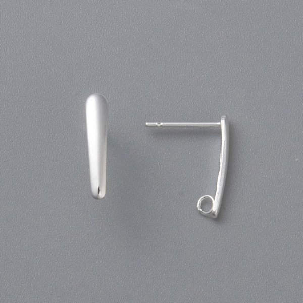 PandaHall 304 Stainless Steel Stud Earring Findings, with Loop, Silver, 15x3x1mm, Hole: 1.6mm, Pin: 0.8mm 304 Stainless Steel Others
PandaHall 304 Stainless Steel Stud Earring Findings, with Loop, Silver, 15x3x1mm, Hole: 1.6mm, Pin: 0.8mm 304 Stainless Steel Others