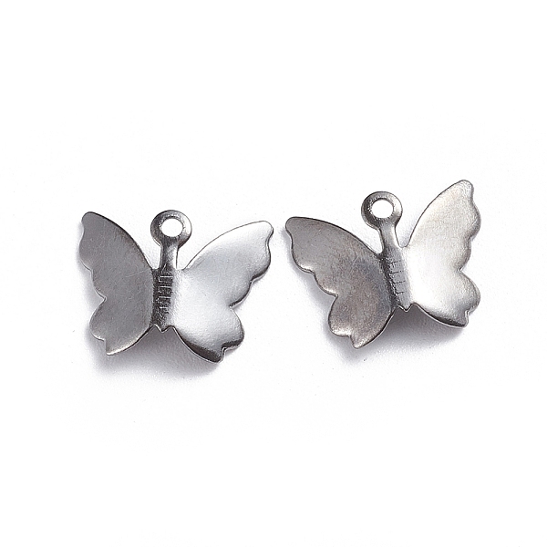 PandaHall Brass Charms, Butterfly, Gunmetal, 10.5x13x3mm, Hole: 1.2mm Brass Butterfly
PandaHall Brass Charms, Butterfly, Gunmetal, 10.5x13x3mm, Hole: 1.2mm Brass Butterfly