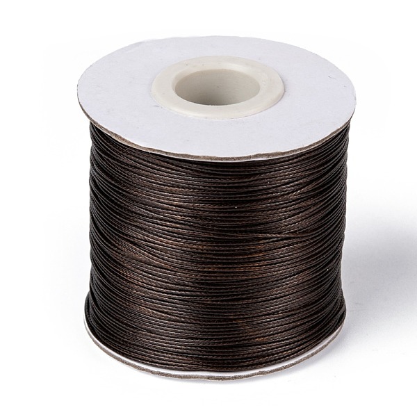 PandaHall Waxed Polyester Cord, Bead Cord, Coconut Brown, 0.5mm, about 169.51~174.98 Yards(155~160m)/Roll Waxed Polyester Cord Round
PandaHall Waxed Polyester Cord, Bead Cord, Coconut Brown, 0.5mm, about 169.51~174.98 Yards(155~160m)/Roll Waxed Polyester Cord Round