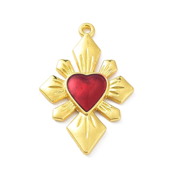 PandaHall Alloy Enamel Pendants, Golden, Heart Charm, Golden, 40x26x3mm, Hole: 1.8mm Alloy+Enamel Heart Red
PandaHall Alloy Enamel Pendants, Golden, Heart Charm, Golden, 40x26x3mm, Hole: 1.8mm Alloy+Enamel Heart Red