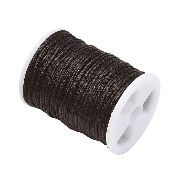 PandaHall Nylon Thread Cord, DIY Braided Ball Jewelry Making Cord, Coffee, 0.8mm, about 10m/roll(10.93yards/roll) Nylon Brown
PandaHall Nylon Thread Cord, DIY Braided Ball Jewelry Making Cord, Coffee, 0.8mm, about 10m/roll(10.93yards/roll) Nylon Brown