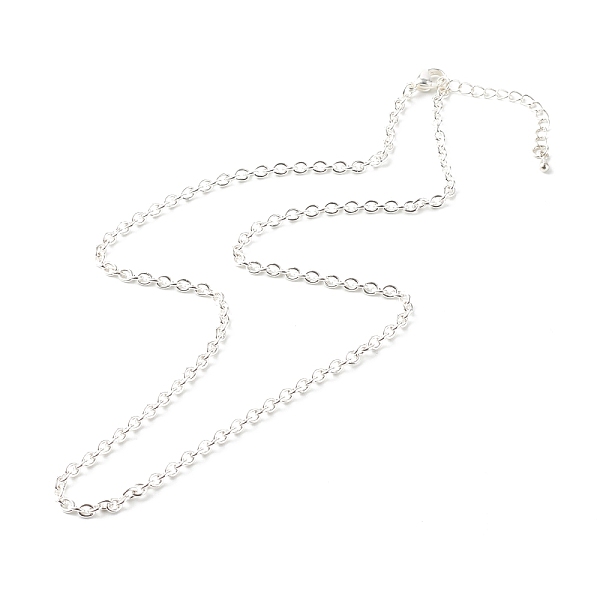 PandaHall 304 Stainless Steel Chain Necklaces, with Lobster Claw Clasps, Silver, 17.9 inch(45.5cm) 304 Stainless Steel
PandaHall 304 Stainless Steel Chain Necklaces, with Lobster Claw Clasps, Silver, 17.9 inch(45.5cm) 304 Stainless Steel