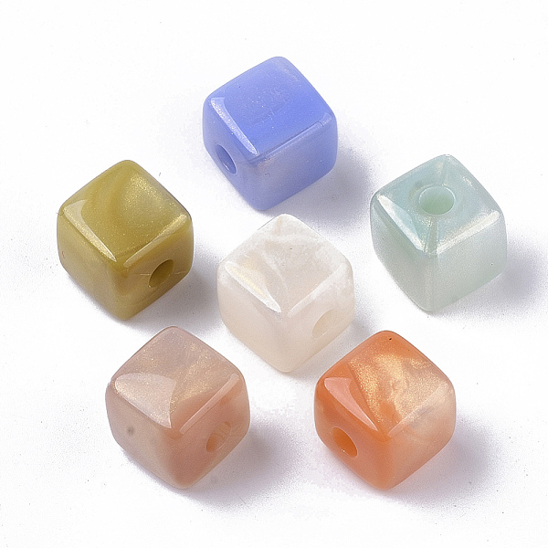 PandaHall Opaque Acrylic Beads, with Gold Sand, Two Tone, Cube, Mixed Color, 12.5x12.5x12mm, Hole: 3.5mm Acrylic Cube Multicolor
PandaHall Opaque Acrylic Beads, with Gold Sand, Two Tone, Cube, Mixed Color, 12.5x12.5x12mm, Hole: 3.5mm Acrylic Cube Multicolor
