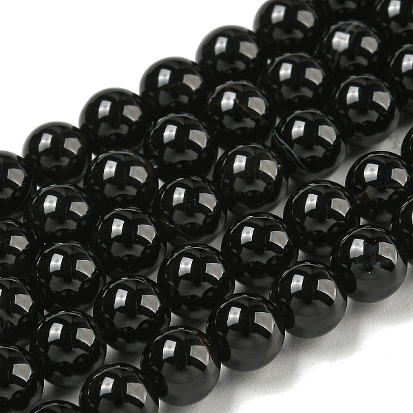PandaHall Natural Black Onyx Round Bead Strands, Dyed, 6mm, Hole: 1mm, about 62pcs/strand, 15.7 inch Black Onyx Round Black
PandaHall Natural Black Onyx Round Bead Strands, Dyed, 6mm, Hole: 1mm, about 62pcs/strand, 15.7 inch Black Onyx Round Black
