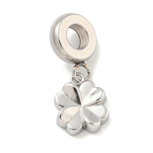 PandaHall 304 Stainless Steel European Dangle Charms, Flower Large Hole Pendants, Stainless Steel Color, 22mm, Hole: 4.5mm, Flower: 11x9x3mm...
PandaHall 304 Stainless Steel European Dangle Charms, Flower Large Hole Pendants, Stainless Steel Color, 22mm, Hole: 4.5mm, Flower: 11x9x3mm...
