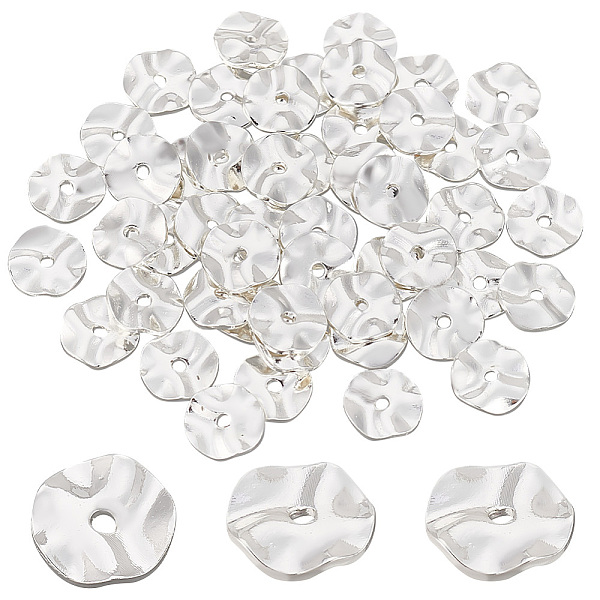 PandaHall 50Pcs Brass Beads, Flat Round Shape, Long-Lasting Plated, Silver, 8x1.5mm, Hole: 1.2mm Brass Flat Round
PandaHall 50Pcs Brass Beads, Flat Round Shape, Long-Lasting Plated, Silver, 8x1.5mm, Hole: 1.2mm Brass Flat Round