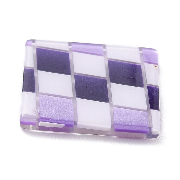 PandaHall Checkerboard Style Rhombus Acrylic Pendants, Purple, 28x28x2.5mm, Hole: 1.2mm Acrylic Rhombus Purple
PandaHall Checkerboard Style Rhombus Acrylic Pendants, Purple, 28x28x2.5mm, Hole: 1.2mm Acrylic Rhombus Purple