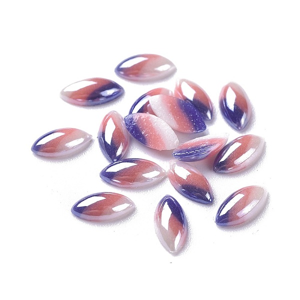 PandaHall Opaque Glass Cabochons, Stripe Pattern, Tri-color Stripe, Horse Eye, Colorful, 8x4x2mm Glass Horse Eye
PandaHall Opaque Glass Cabochons, Stripe Pattern, Tri-color Stripe, Horse Eye, Colorful, 8x4x2mm Glass Horse Eye