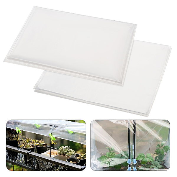 PandaHall 2 Sheets 2 Style Transparent TPU Soft Waterproof Fabric, for Raincoat Bag Translucent Table Cloth Outdoor Protector Sewing..., Clear
PandaHall 2 Sheets 2 Style Transparent TPU Soft Waterproof Fabric, for Raincoat Bag Translucent Table Cloth Outdoor Protector Sewing..., Clear