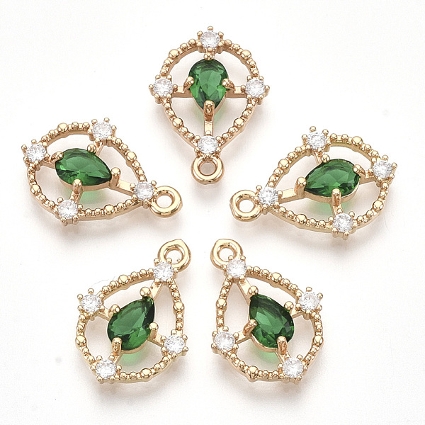 PandaHall Golden Tone Brass Pendants, with Faceted Glass and Rhinestone, Teardrop, Sea Green, 17x12.5x3.5mm, Hole: 1.2mm Brass+Glass...
PandaHall Golden Tone Brass Pendants, with Faceted Glass and Rhinestone, Teardrop, Sea Green, 17x12.5x3.5mm, Hole: 1.2mm Brass+Glass...