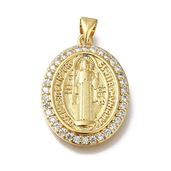 PandaHall Rack Plating Brass Micro Pave Clear Cubic Zirconia Pendants, Long-Lasting Plated, Cadmium Free & Lead Free, Virgin Mary Charms...
PandaHall Rack Plating Brass Micro Pave Clear Cubic Zirconia Pendants, Long-Lasting Plated, Cadmium Free & Lead Free, Virgin Mary Charms...