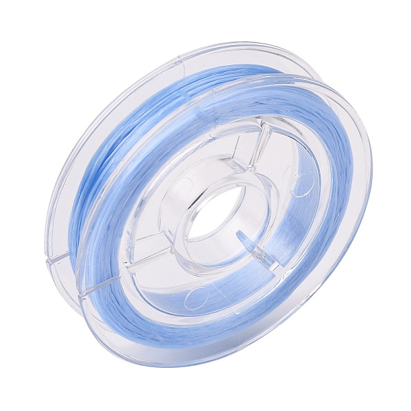 PandaHall Strong Stretchy Beading Elastic Thread, Flat Elastic Crystal String, Light Blue, 0.8mm, about 10.93 yards(10m)/roll Spandex Flat...
PandaHall Strong Stretchy Beading Elastic Thread, Flat Elastic Crystal String, Light Blue, 0.8mm, about 10.93 yards(10m)/roll Spandex Flat...