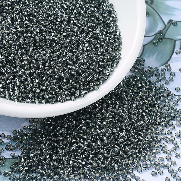 PandaHall MIYUKI Round Rocailles Beads, Japanese Seed Beads, (RR21) Silverlined Gray, 11/0, 2x1.3mm, Hole: 0.8mm, about 1100pcs/bottle...
PandaHall MIYUKI Round Rocailles Beads, Japanese Seed Beads, (RR21) Silverlined Gray, 11/0, 2x1.3mm, Hole: 0.8mm, about 1100pcs/bottle...
