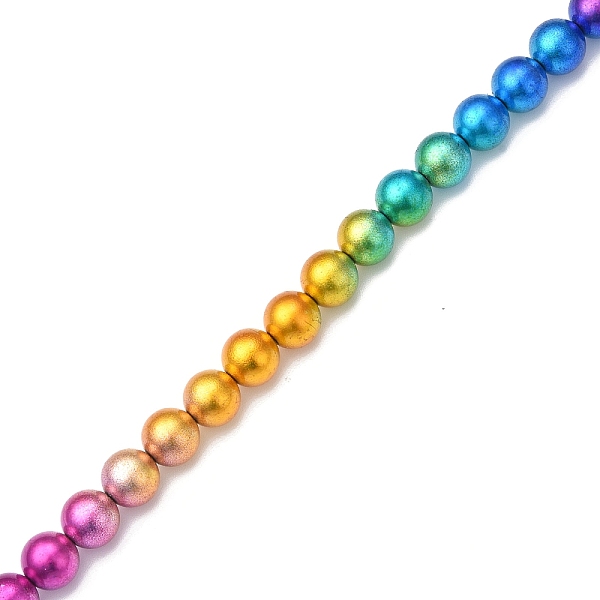 PandaHall Electroplate Synthetic Non-magnetic Hematite Beads Strands, Round, Rainbow Plated, 10.5x10mm, Hole: 1mm, about 40pcs/strand, 15.98...
PandaHall Electroplate Synthetic Non-magnetic Hematite Beads Strands, Round, Rainbow Plated, 10.5x10mm, Hole: 1mm, about 40pcs/strand, 15.98...