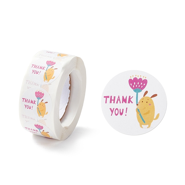 PandaHall Thank You Stickers Roll, Flat Round Paper Gift Tag Stickers, Adhesive Labels Stickers, Flower Pattern, 2.8cm, Stickers: 25x0.1mm..., Pink
PandaHall Thank You Stickers Roll, Flat Round Paper Gift Tag Stickers, Adhesive Labels Stickers, Flower Pattern, 2.8cm, Stickers: 25x0.1mm..., Pink