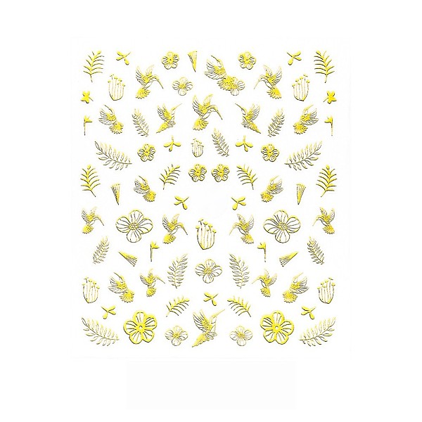 PandaHall 3D Metallic Star Sea Horse Bowknot Nail Decals Stickers, Self-Adhesive Nail Design Art, for Nail Toenails Tips Decorations, Gold...
PandaHall 3D Metallic Star Sea Horse Bowknot Nail Decals Stickers, Self-Adhesive Nail Design Art, for Nail Toenails Tips Decorations, Gold...