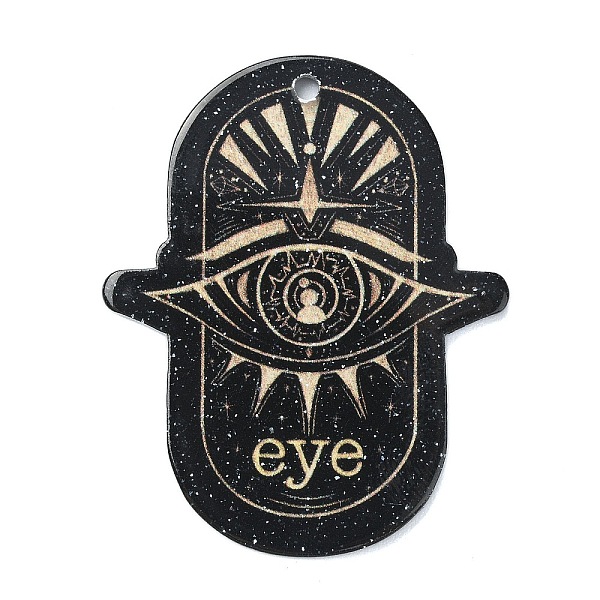 PandaHall Dark Theme Acrylic Pendants, Eye, 42x34x2mm, Hole: 1.8mm Acrylic Eye Black
PandaHall Dark Theme Acrylic Pendants, Eye, 42x34x2mm, Hole: 1.8mm Acrylic Eye Black