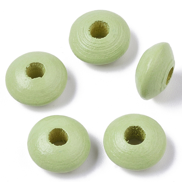 PandaHall Dyed Natural Beech Wood Beads, Rondelle, Yellow Green, 12x6mm, Hole: 3~4mm Beech Wood Rondelle
PandaHall Dyed Natural Beech Wood Beads, Rondelle, Yellow Green, 12x6mm, Hole: 3~4mm Beech Wood Rondelle