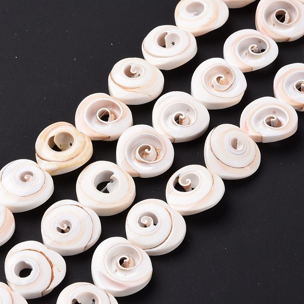 PandaHall Natural Spiral Shell Beads Strands, Heart, Seashell Color, 20x20x6mm, Hole: 0.6mm, about 21pcs/strand, 15.94''(40.5cm) Spiral..., White
PandaHall Natural Spiral Shell Beads Strands, Heart, Seashell Color, 20x20x6mm, Hole: 0.6mm, about 21pcs/strand, 15.94''(40.5cm) Spiral..., White