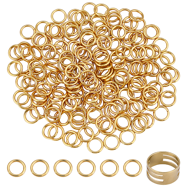 PandaHall DICOSMETIC 200pcs 5mm 304 Stainless Steel Open Jump Rings Golden Chainmaille Rings Circle Clasp Connecting Rings with Opening Tool...
PandaHall DICOSMETIC 200pcs 5mm 304 Stainless Steel Open Jump Rings Golden Chainmaille Rings Circle Clasp Connecting Rings with Opening Tool...