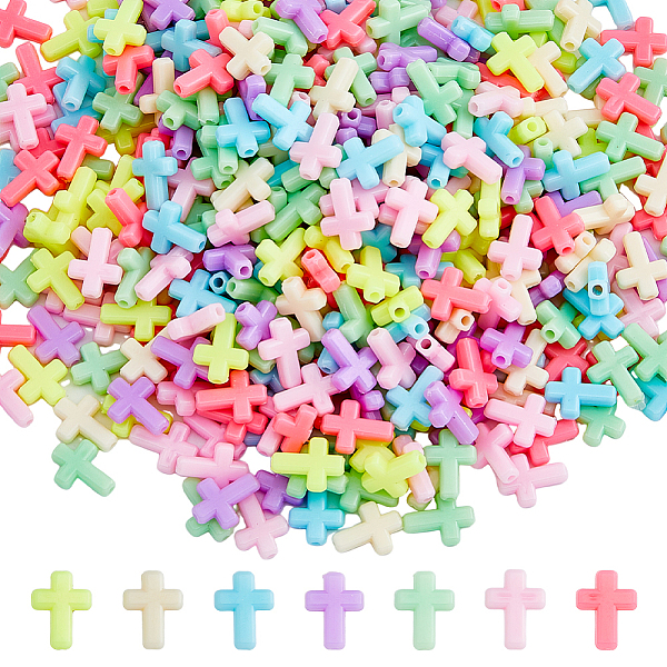 PandaHall DICOSMETIC 398Pcs Opaque Acrylic Cross Beads, Mixed Color, 17x12.5x5mm, Hole: 2mm Acrylic Cross Multicolor
PandaHall DICOSMETIC 398Pcs Opaque Acrylic Cross Beads, Mixed Color, 17x12.5x5mm, Hole: 2mm Acrylic Cross Multicolor