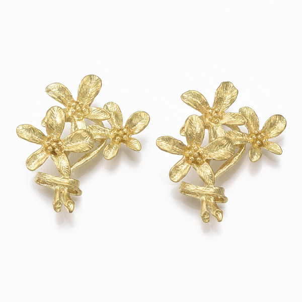 PandaHall Brass Pendants, Nickel Free, Flower, Raw(Unplated), 29x23x7mm, Hole: 5x4mm Brass Flower
PandaHall Brass Pendants, Nickel Free, Flower, Raw(Unplated), 29x23x7mm, Hole: 5x4mm Brass Flower