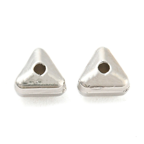 PandaHall CCB Plastic Beads, Triangle, Platinum, 4x4.5x3mm, Hole: 0.5mm Plastic Triangle
PandaHall CCB Plastic Beads, Triangle, Platinum, 4x4.5x3mm, Hole: 0.5mm Plastic Triangle