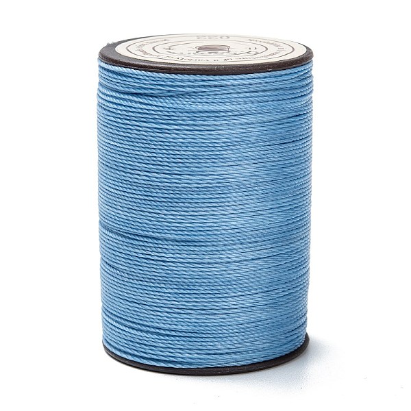 PandaHall Round Waxed Polyester Thread String, Micro Macrame Cord, Twisted Cord, for Leather Sewing Stitching, Sky Blue, 0.55mm, about...
PandaHall Round Waxed Polyester Thread String, Micro Macrame Cord, Twisted Cord, for Leather Sewing Stitching, Sky Blue, 0.55mm, about...