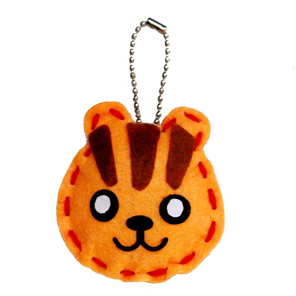 PandaHall DIY Tiger Non Woven Fabric Embroidery Keychain Kits, Including Iron Ball Chain, Cotton Ball, Paper Tags, Cotton Cord, Plastic Pin..., Orange
PandaHall DIY Tiger Non Woven Fabric Embroidery Keychain Kits, Including Iron Ball Chain, Cotton Ball, Paper Tags, Cotton Cord, Plastic Pin..., Orange
